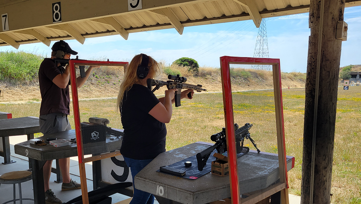 Two shooting at range